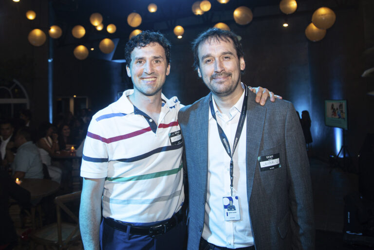 Andrés Gómez, Ceo de Rex+ y Javier Loyola, CEO de Vixonic.